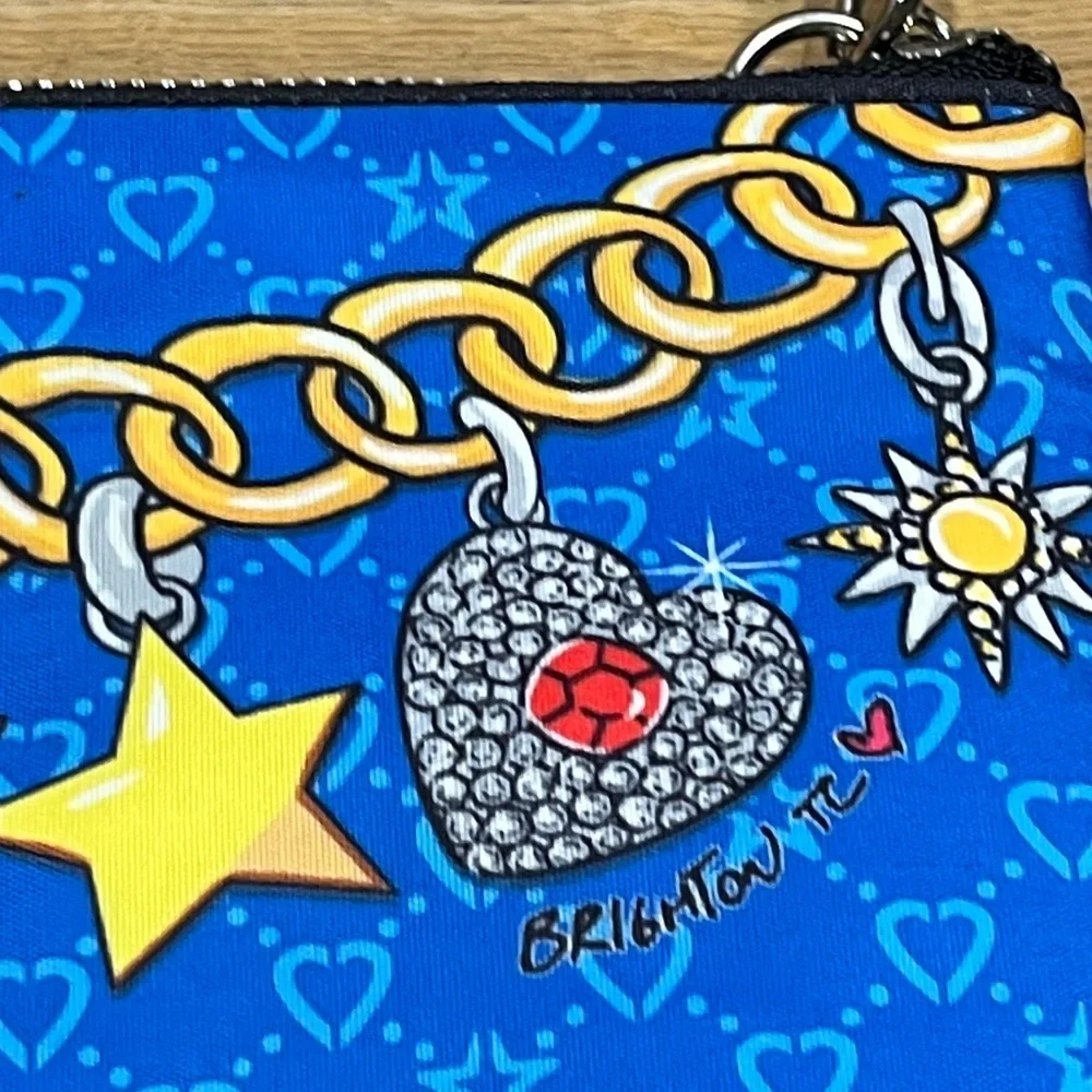 Brighton x Tom Clancy Glam Girl Crossbody Zip-Top Pouch Purse Bag - NEW